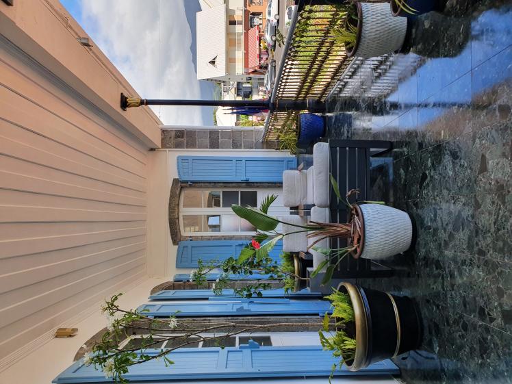 nouvel agencement du balcon