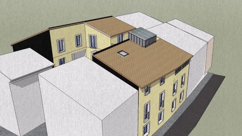 vers façade Sud