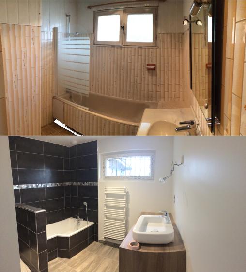 Avant - Après Salle de Bain