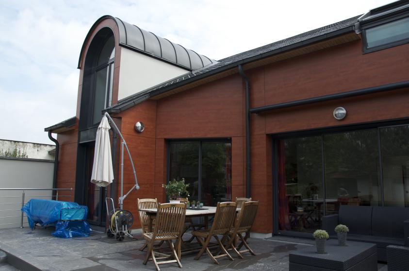 Terrasse coté jardin