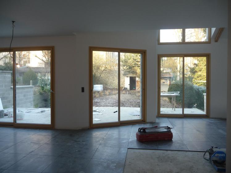 Séjour en cours de chantier - autre vue