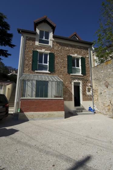 Extension de maison meulière - Cours Avant