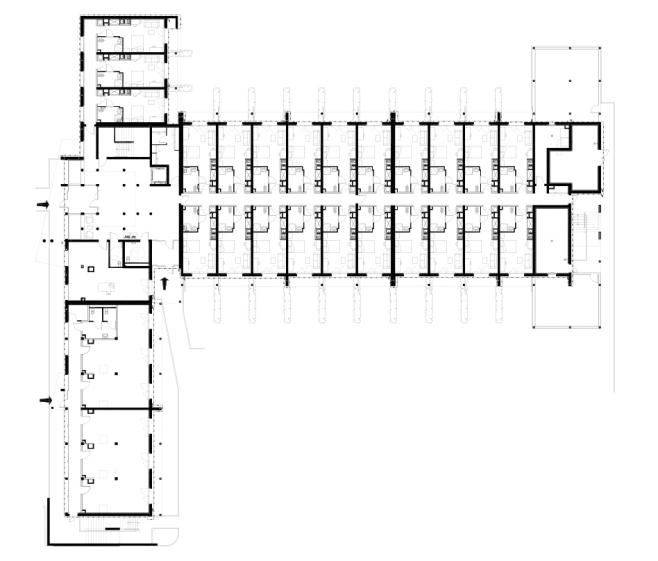 Résidence de Tourisme Maubreuil, plan du Rez-de-chaussée.