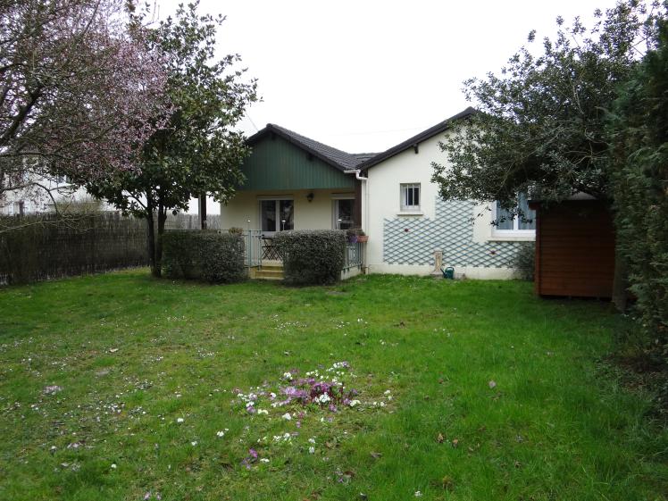 Photo de l'existant - vue depuis le jardin