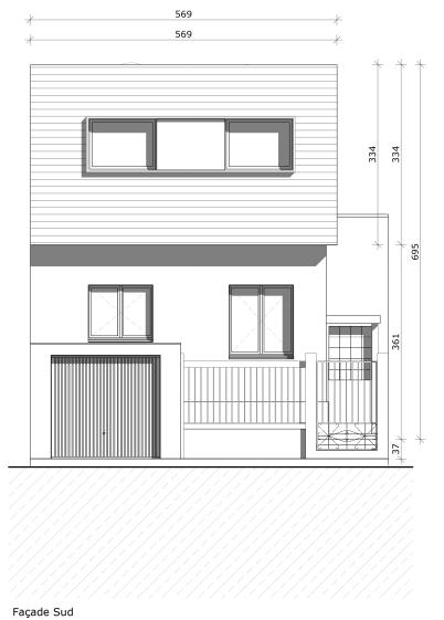 Façade Sud