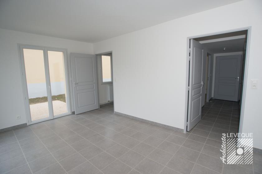 Intérieur pavillon d'habitation