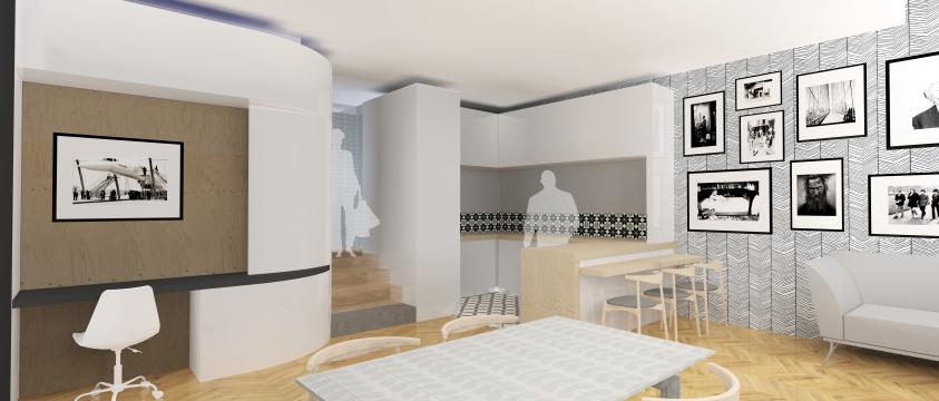 Rénovation d'un appartement de 80m2 dans le quartier St Georges dans le Vieux-Ly