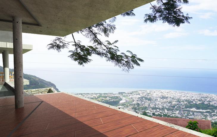 Vue 3d depuis terrasse