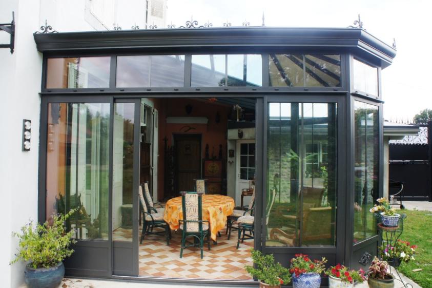Façade sur jardin