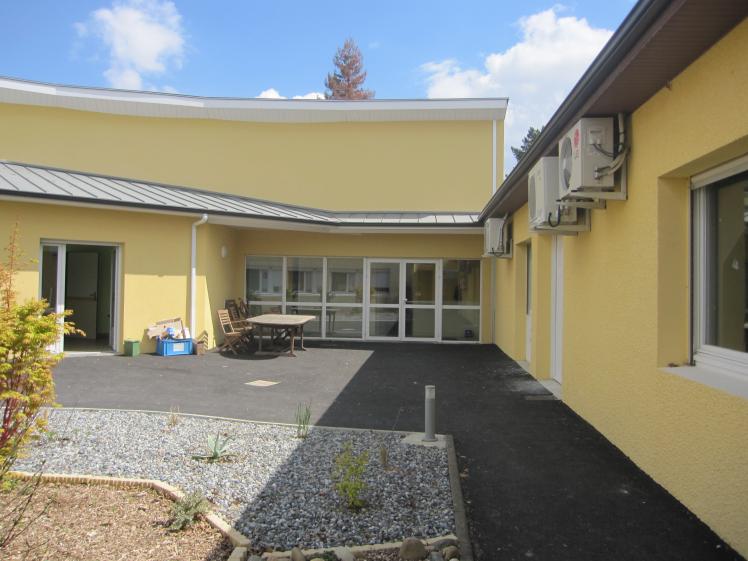Entrée extension côté cour