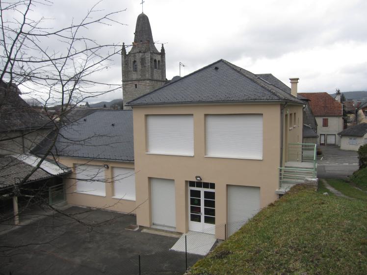 APRES : façade sur cour