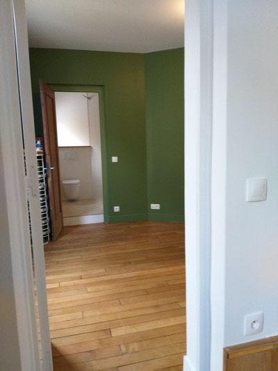 chambre r+1 avec sde commandée