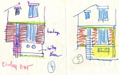 croquis façade sud