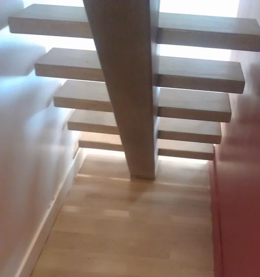 détail escalier sous-sol