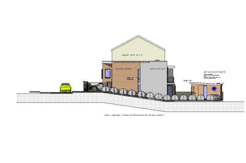 façade ouest projet