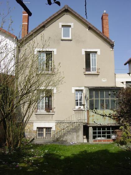 façade sud existante