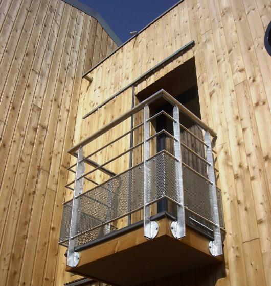  détail balcon logement n°2