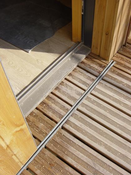 détail seuil terrasse logement n°2