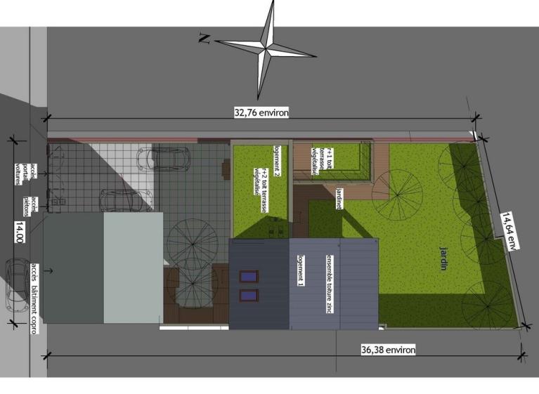 plan masse projet