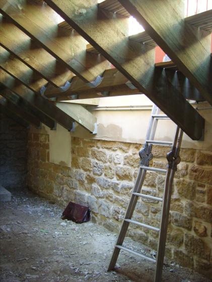 facade Est sous la maison
