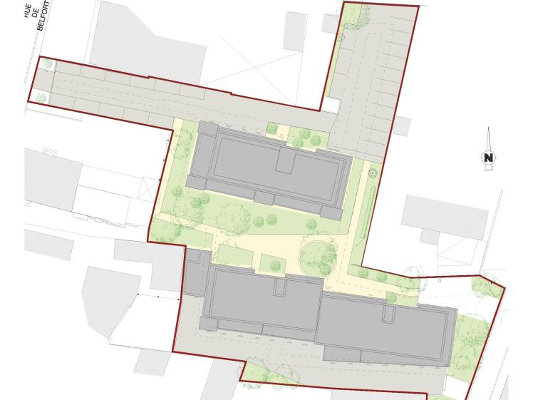 Audincourt logements sociaux Messagier