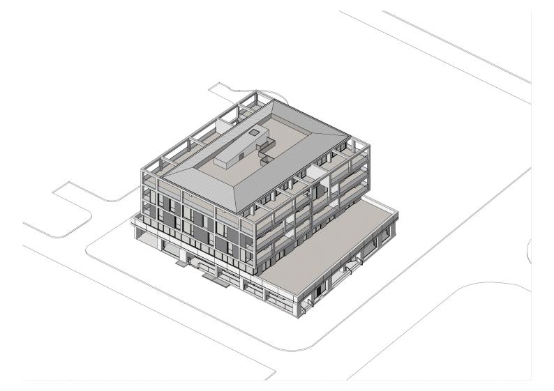 Axonométrie du projet