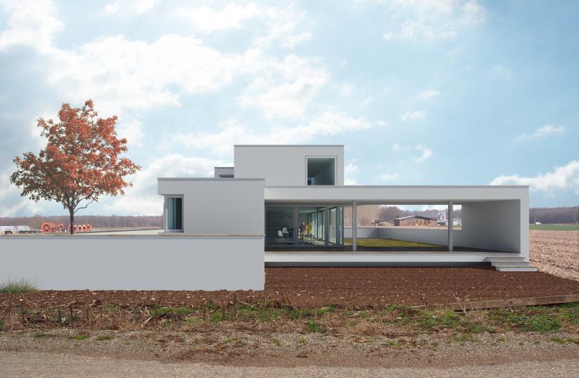 Projet MB - Atelier d'Architecture Deschamps Selestat - Intégration dans le site