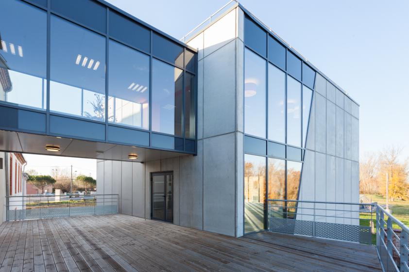 façade côté Ariège