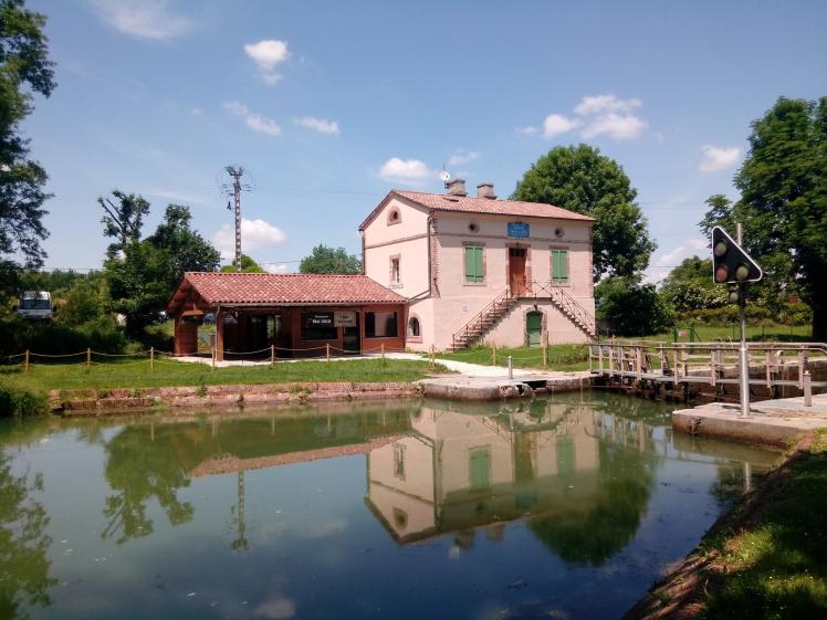 la maison éclusière Mortarieu après rénovation et extension