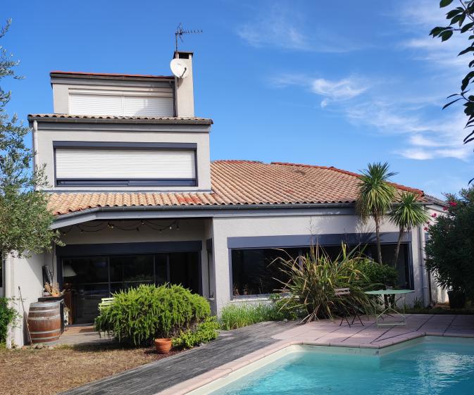 La maison côté jardin - après travaux