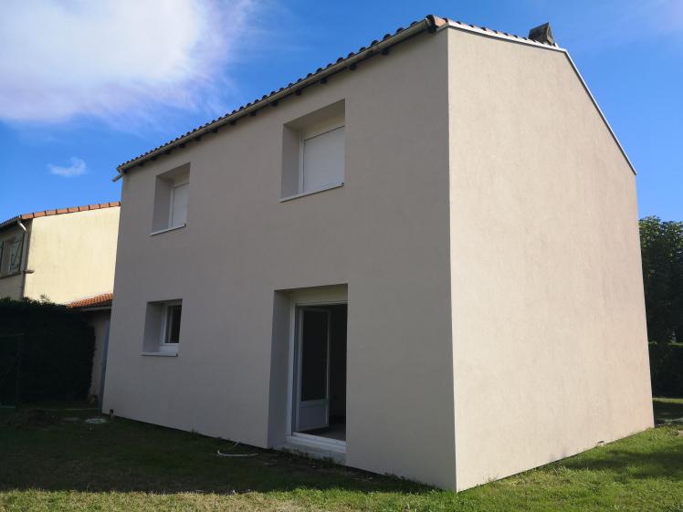 La maison après la pose d'ITE