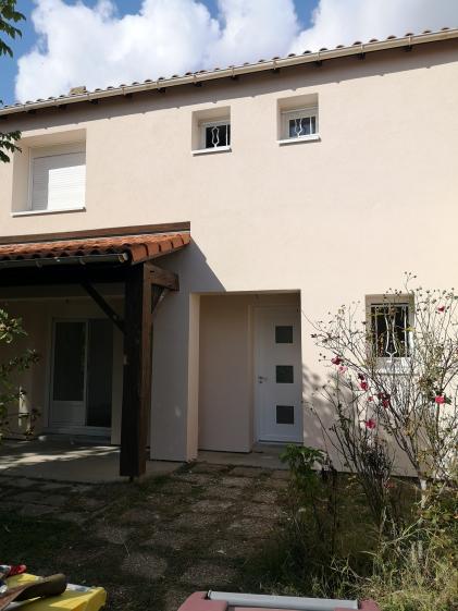 La maison après la pose d'ITE