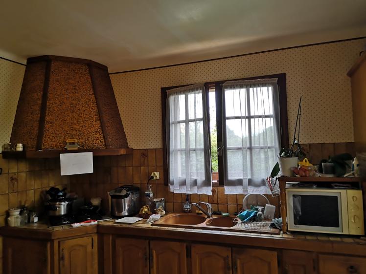 La cuisine avant travaux