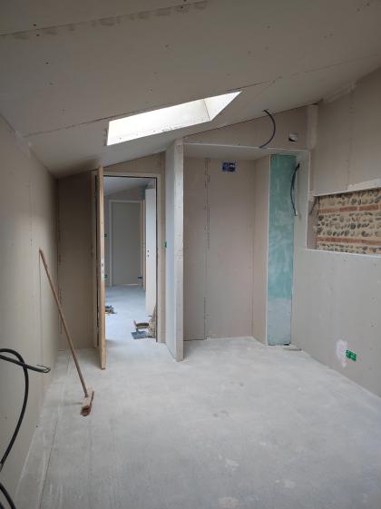 Une des chambres des combles