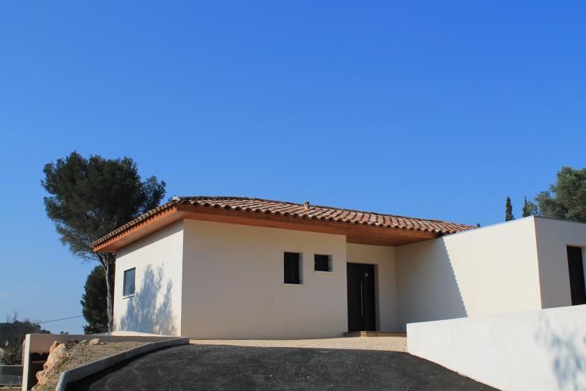 villa neuve BBC dans les restanques, 