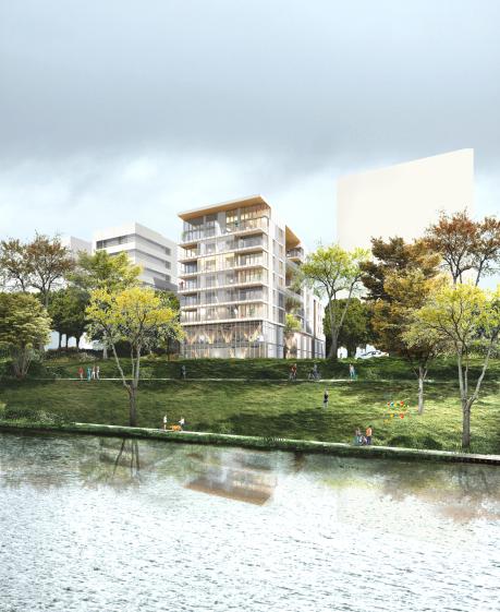 Depuis la Seine.