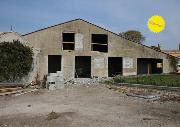 Facad sud avant projet