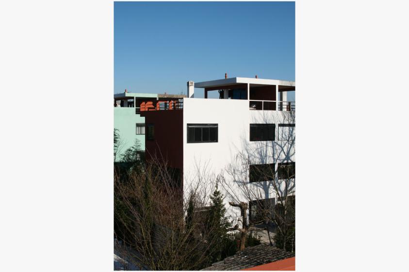 La maison Gratte Ciel vue depuis le jardin