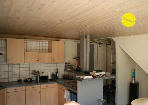 La cuisine avant le projet