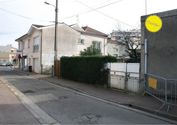 La parcelle avant le projet
