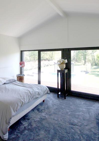 La nouvelle chambre s'offre au jardin 