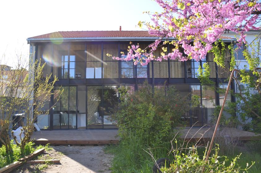 Façade sur jardin 2