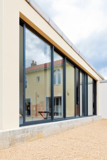 baies vitrées de 8m coulissantes 