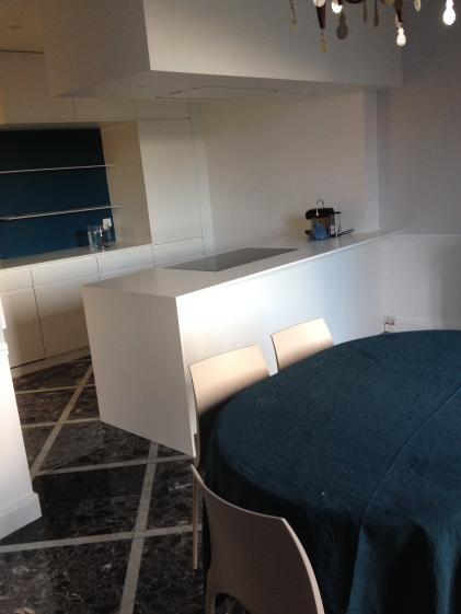 cuisine ouverte sur la salle a manger 
