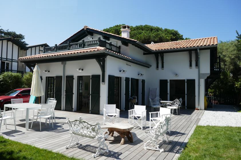 Façade côté parc