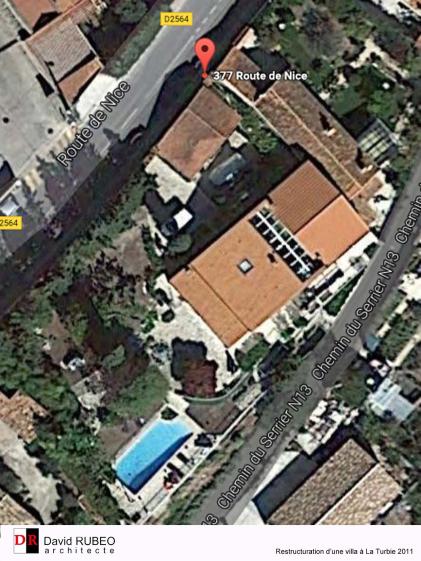 Restructuration Villa La Turbie 2011