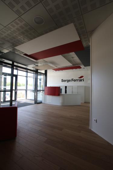 Création de bureaux pour Serge Ferrari