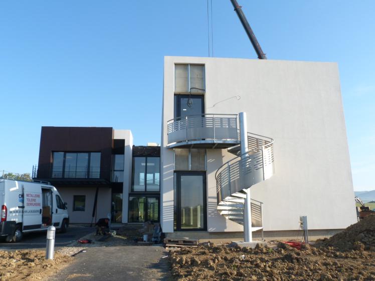 Construction du siège social de SODAC, experts comptables