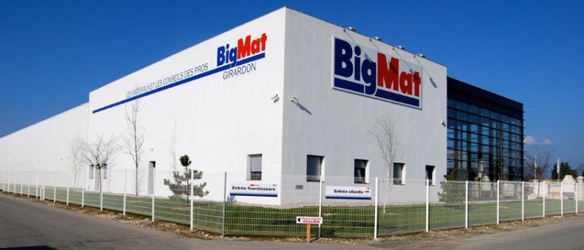 Construction et extension d'un négoce de matériaux