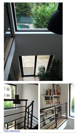 Extension  d'une maison de ville - vues intérieures